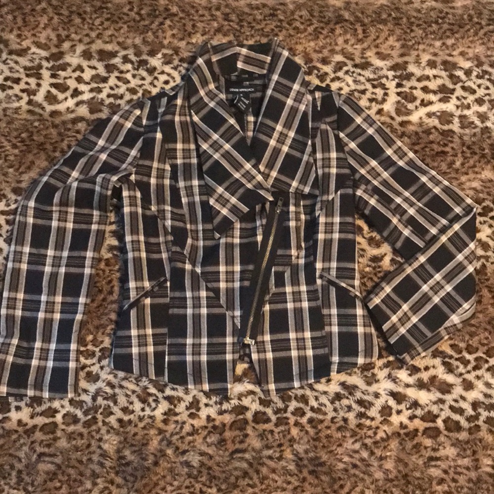 Plaid Blazer